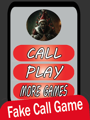 Fake Call Scary Santa Games Screenshot 0