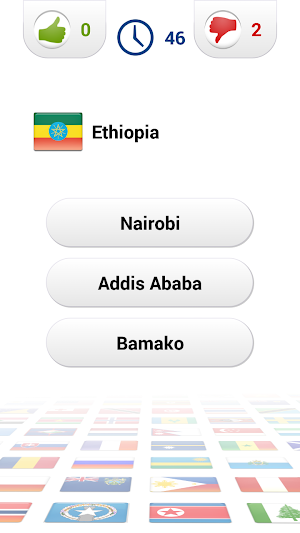 Capital Quiz Screenshot 2