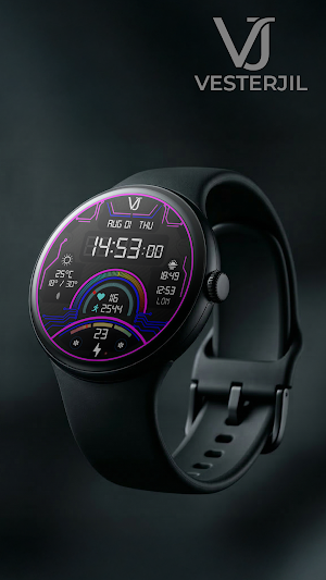 VJ-Avionics Digital Watch Face Screenshot 1