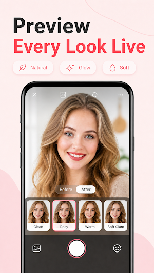 GlowMe: AI Beauty & Makeup Screenshot 2