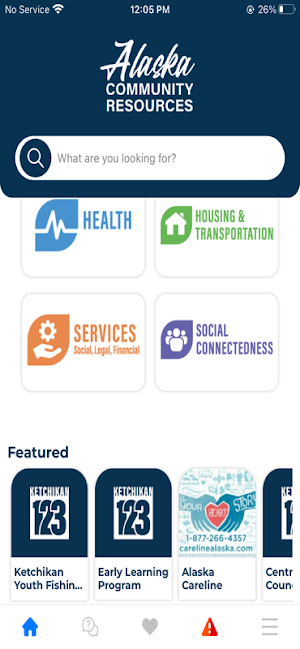 Alaska Community Resources Screenshot 1