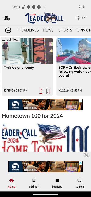 The Laurel Leader-Call Screenshot 1