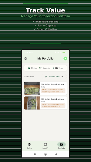 Banknote & Currency Identifier Screenshot 1