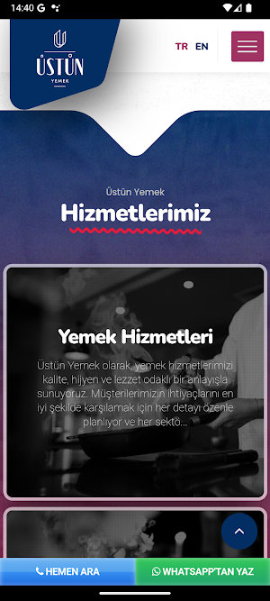 Üstün yemek Screenshot 2