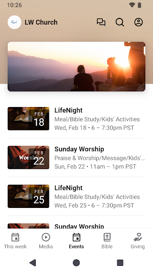 Living Water Church (WV) Screenshot 0