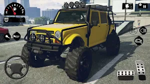 Offroad Monster Jeep Driving Simulation 2021 Screenshot 0