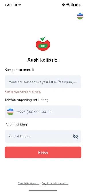 Avtomato Xodim Screenshot 0