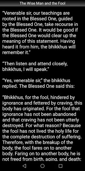 The Wise Man and the Fool Screenshot 2