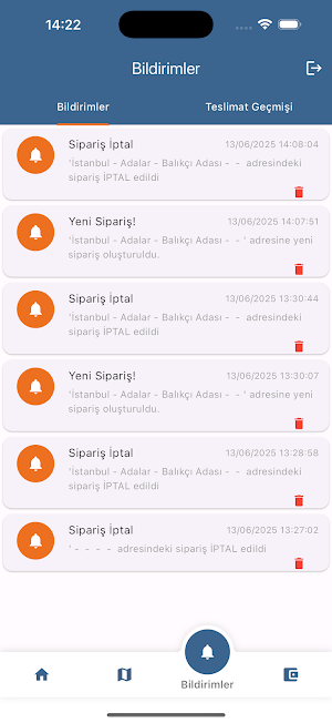DyDo Teslimatçı Uygulaması Screenshot 3