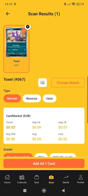Better Collector - TCG Screenshot 3