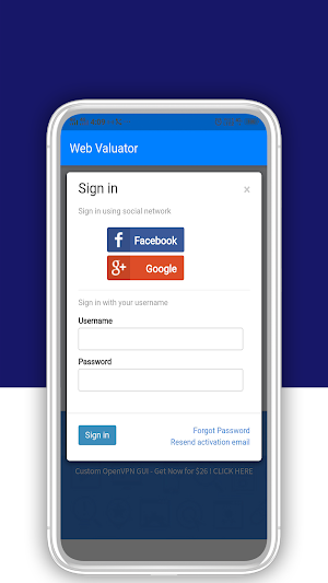 WEB VALUATOR Screenshot 2