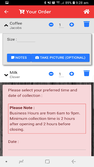 Hillcrest Kwikspar App Screenshot 3