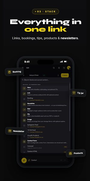 BioFlow - Link in Bio Builder Screenshot 3