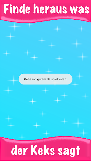 KeksGlueck - Handy Glückskeks Screenshot 2