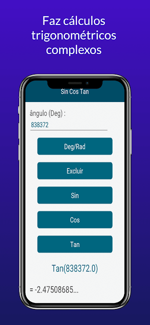 Sin Cos Tan Calculator Screenshot 1