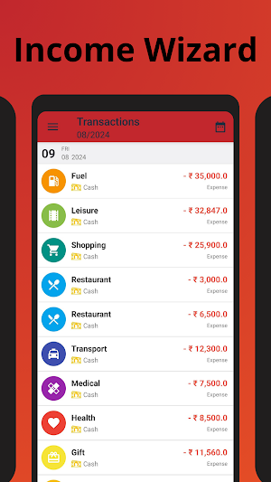Income Wizard Screenshot 2