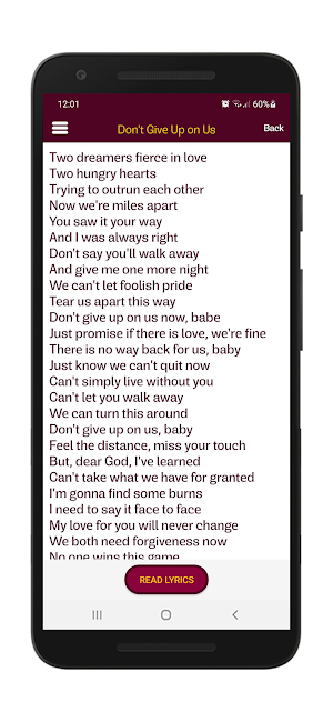 Journey Lyrics & Wallpapers Screenshot 3