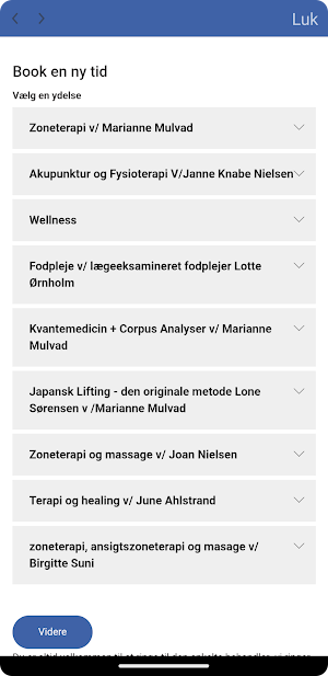 Det Blå Hus Klinik & Helsekost Screenshot 2