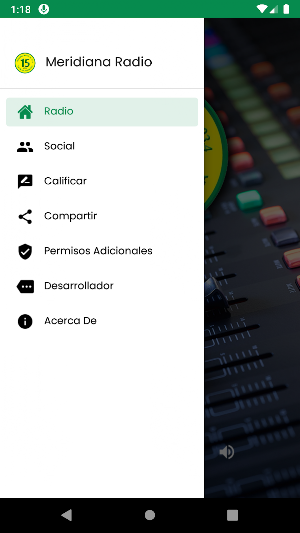Meridiana Radio Screenshot 2