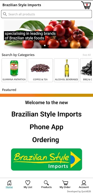 Brazilian Style Imports Screenshot 1