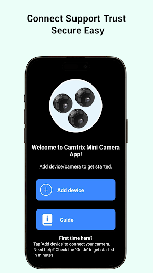 Camtrix Mini Camera App Screenshot 0