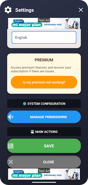 Battery Charge Limit & Alarm Screenshot 1
