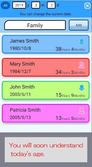 AgeMemo Screenshot 2