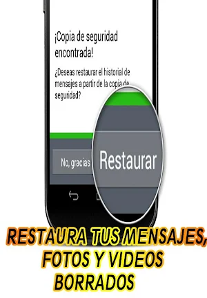 Como recuperar mensajes Borrados Screenshot 3