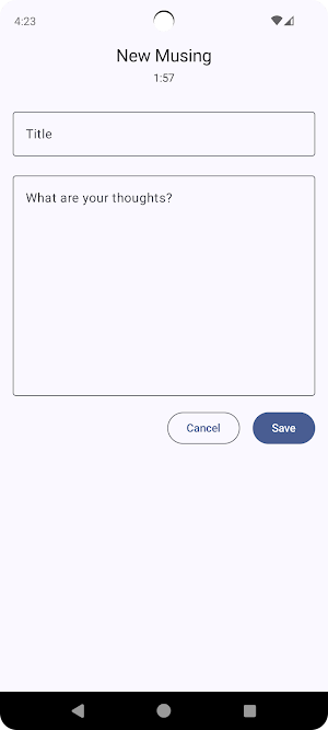 Musings Screenshot 3