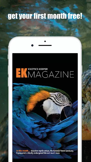 Exotics Keeper Magazine Screenshot 0