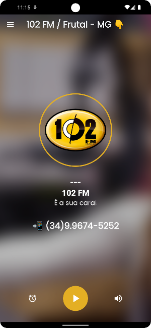 102 FM - Frutal Screenshot 1
