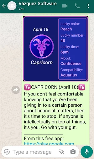 Daily Horoscope in English Screenshot 1