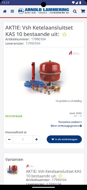 Arnold Lammering BV Screenshot 2