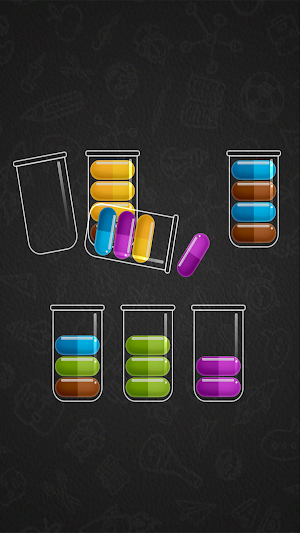 Pill Sort Puzzle Screenshot 2