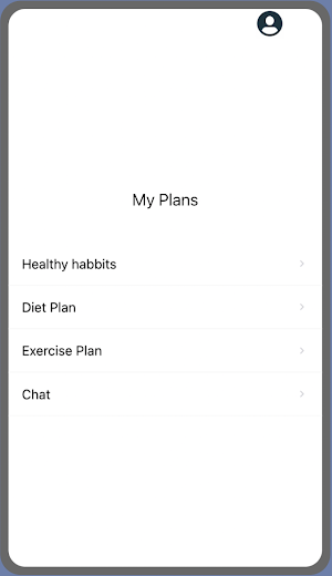 Healthy way Screenshot 1