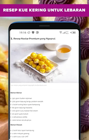 Resep Aneka Kue Kering Lebaran Screenshot 1
