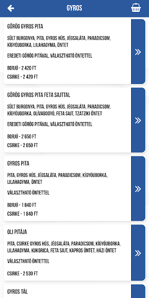Gyros Sarok Screenshot 1