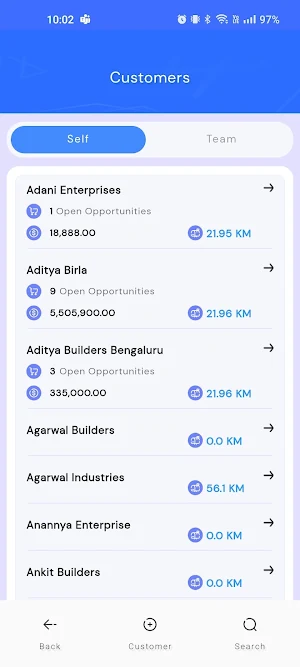 1Channel CRM Screenshot 3