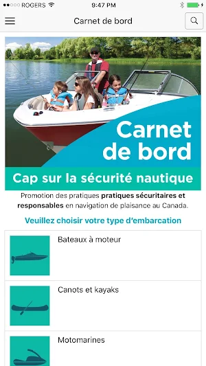 Carnet de bord Screenshot 0