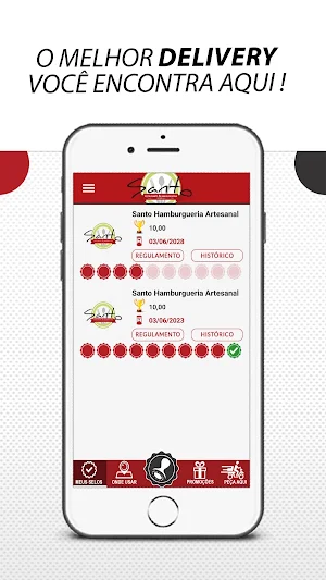 Santo Hamburgueria Artesanal Screenshot 0