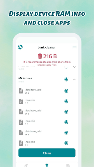 Mini Cleaner Screenshot 1