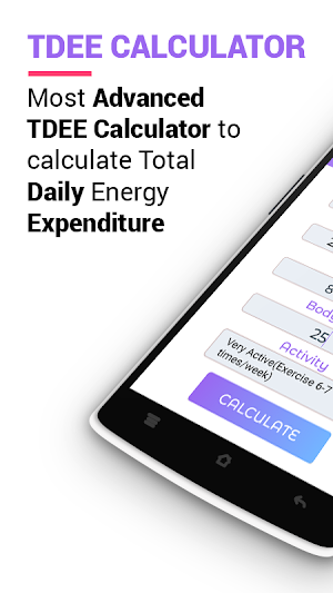TDEE Calculator - Calorie Intake Calculator Screenshot 0