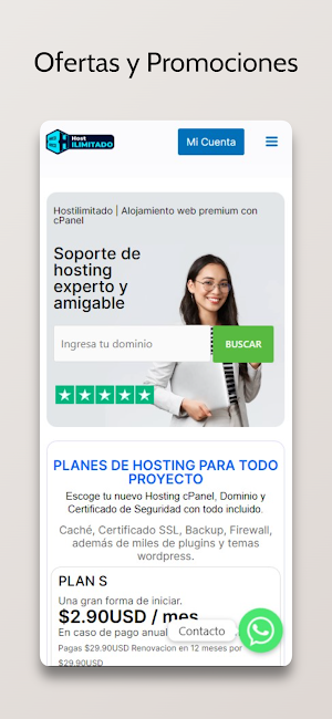 Hostilimitado.com Screenshot 3