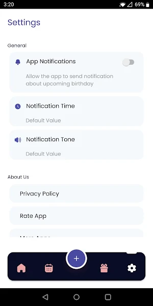 Birthday Reminder Screenshot 0