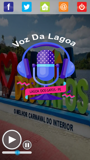 Web Rádio Voz da Lagoa Screenshot 2