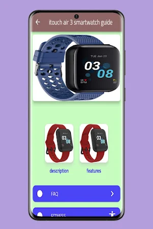 Itouch Air 3 Smartwatch guide Screenshot 3