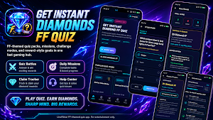 Get Instant Diamonds FF Quiz Screenshot 0