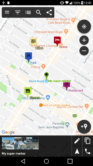 Map Marker Screenshot 2