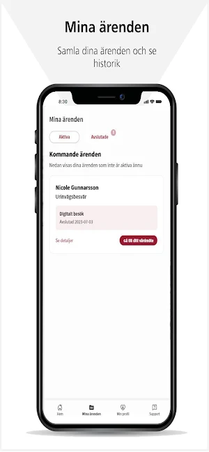 Närhälsan Online Screenshot 2