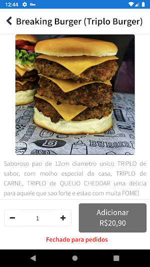 Quarentena Burguer Oficial Screenshot 1